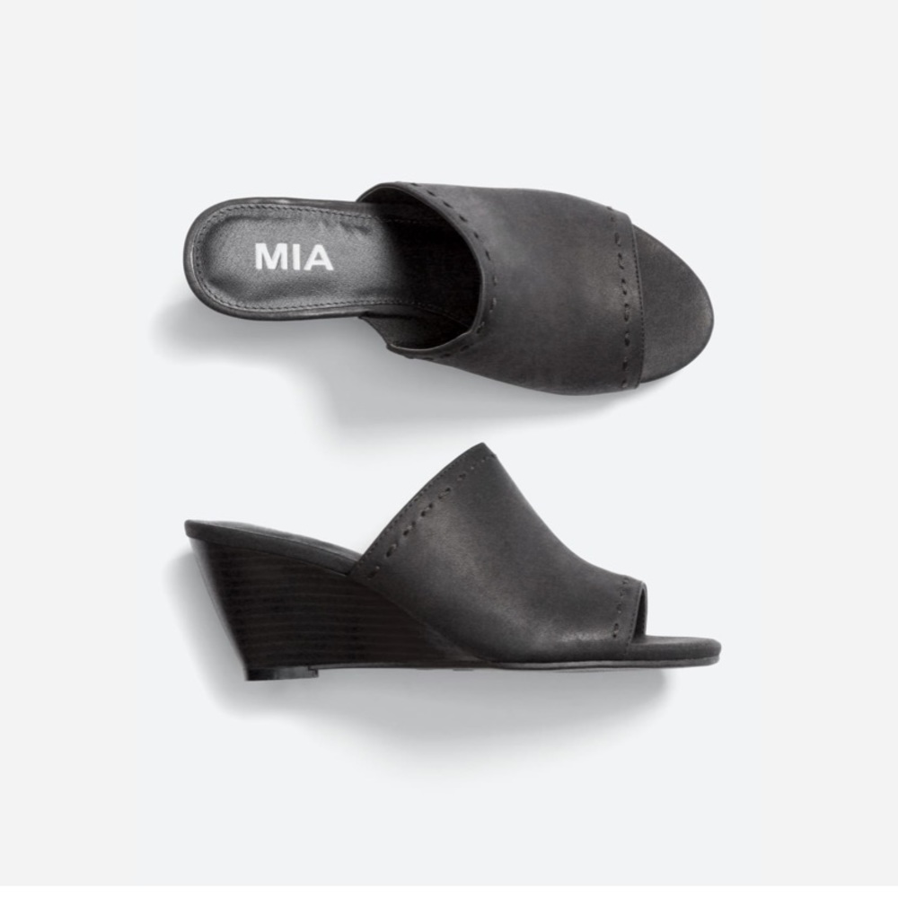 Augustina Stitched Mule Wedge from Stitch Fix